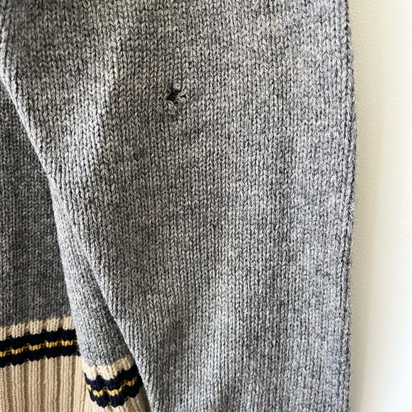 Ralph Lauren Sweater XL Vintage RL 100% Wool Academia Preppy - Picture 9 of 9
